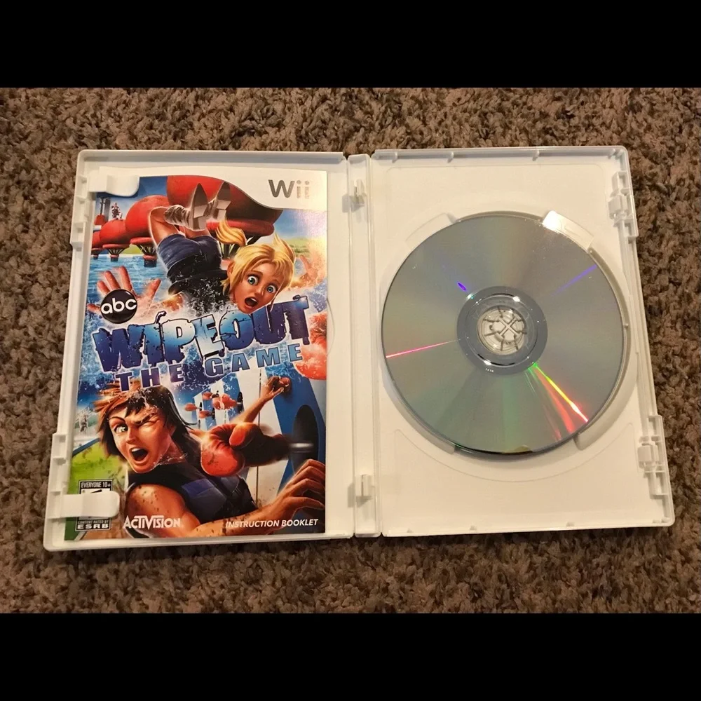 Wii abc wipe out video game